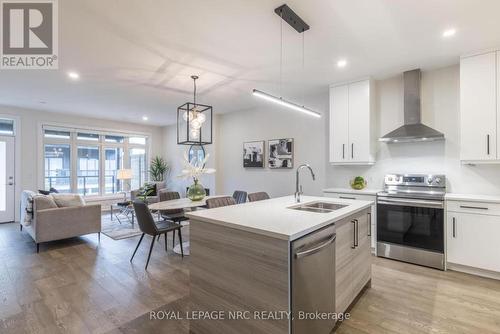 10 - 205 St.Davids Road, Thorold (558 - Confederation Heights), ON - Indoor Photo Showing Kitchen With Double Sink