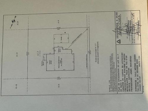 Drawing (sketch) - 490 Route 117, Val-D'Or, QC -  Photo Showing Other Room