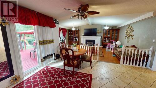 31 Wiltshire Boulevard, Welland, ON - Indoor Photo Showing Dining Room With Fireplace