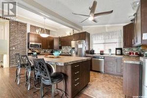 3762 Haliburton Avenue, Furdale, SK - Indoor Photo Showing Kitchen With Upgraded Kitchen