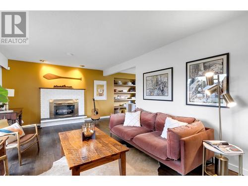 388 Explorer Crescent, Prince George, BC - Indoor Photo Showing Living Room With Fireplace