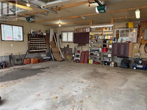 993 Chiswick Line, Powassan, ON - Indoor Photo Showing Garage