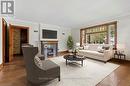 4981 Second Avenue, Niagara Falls, ON  - Indoor Photo Showing Living Room With Fireplace 