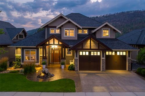 1958 Hidden Lake Place, Kelowna, BC - Outdoor With Facade