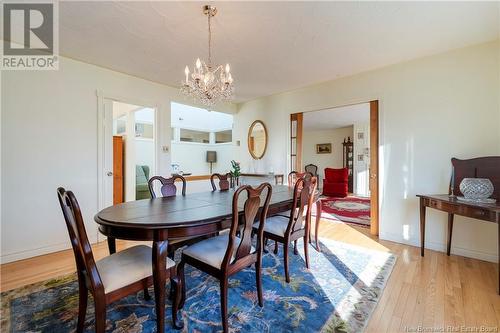 72 Park Drive, Rothesay, NB - Indoor Photo Showing Dining Room