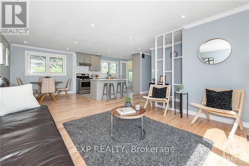 25 Oakview Avenue, Ottawa, ON - Indoor Photo Showing Living Room