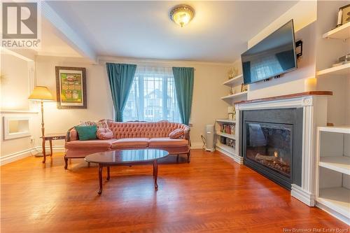 38 Union Street, St. Stephen, NB - Indoor Photo Showing Living Room With Fireplace