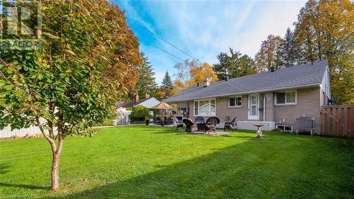 Back of house featuring a patio area and a yard - 490 7Th Street W, Owen Sound, ON - Outdoor