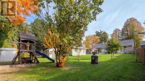 View of yard featuring a playground - 490 7Th Street W, Owen Sound, ON - Outdoor