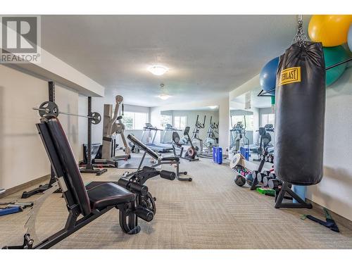 735 Cook Road Unit# 104D, Kelowna, BC - Indoor Photo Showing Gym Room