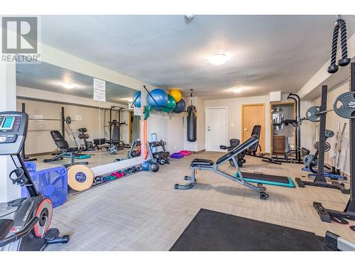 735 Cook Road Unit# 104D, Kelowna, BC - Indoor Photo Showing Gym Room