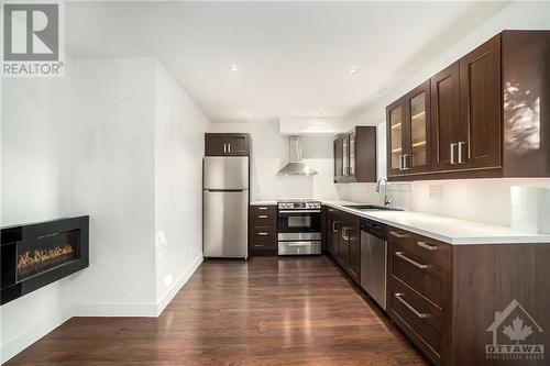 336 Joffre-Belanger Way Unit#D, Ottawa, ON - Indoor Photo Showing Kitchen With Stainless Steel Kitchen With Upgraded Kitchen