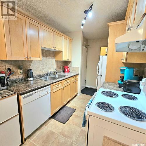 524 500 Olive Diefenbaker Drive, Prince Albert, SK - Indoor Photo Showing Kitchen With Double Sink