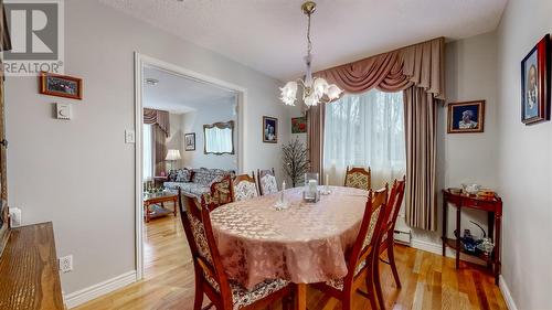 9 Toope Place, Mount Pearl, NL - Indoor Photo Showing Dining Room