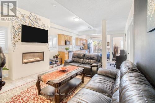 119 Blackthorn Drive, Vaughan, ON - Indoor Photo Showing Living Room With Fireplace