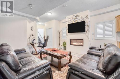 119 Blackthorn Drive, Vaughan, ON - Indoor Photo Showing Living Room With Fireplace