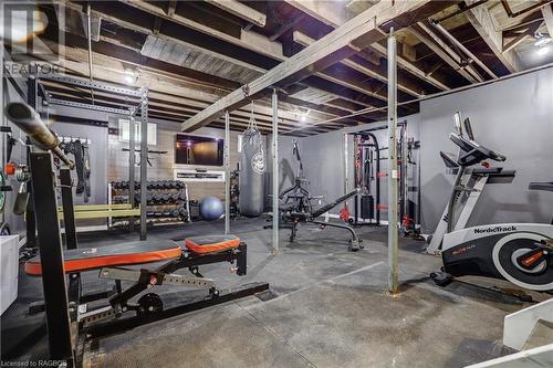 170 Durham Road A, Grey Highlands, ON - Indoor Photo Showing Gym Room