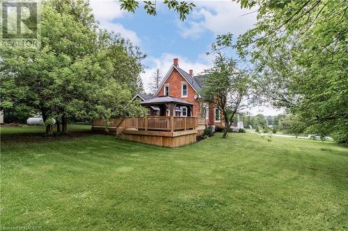 170 Durham Road A, Grey Highlands, ON - Outdoor With Deck Patio Veranda With Backyard