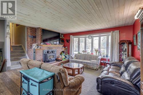 11709 Tracey Street, Malahide (Springfield), ON - Indoor Photo Showing Living Room With Fireplace