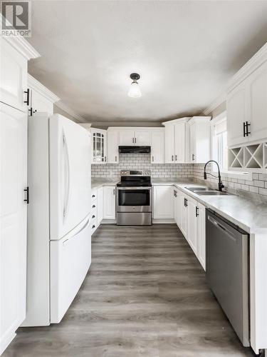 52 Greenhill Crescent, Burin, NL - Indoor Photo Showing Kitchen With Double Sink