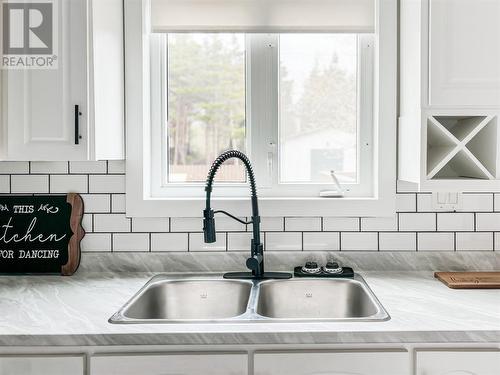 52 Greenhill Crescent, Burin, NL - Indoor Photo Showing Kitchen With Double Sink