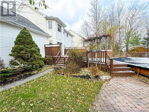 76 Greenhaven Drive, Moncton, NB - Outdoor With Deck Patio Veranda