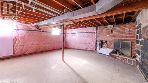 873 14Th Street W, Owen Sound, ON - Indoor Photo Showing Basement