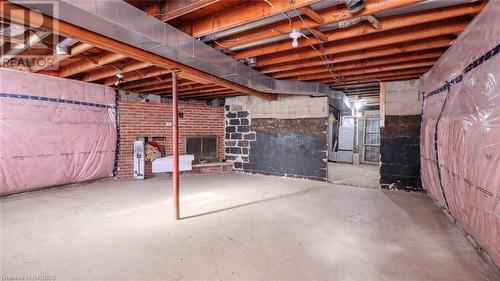 873 14Th Street W, Owen Sound, ON - Indoor Photo Showing Basement