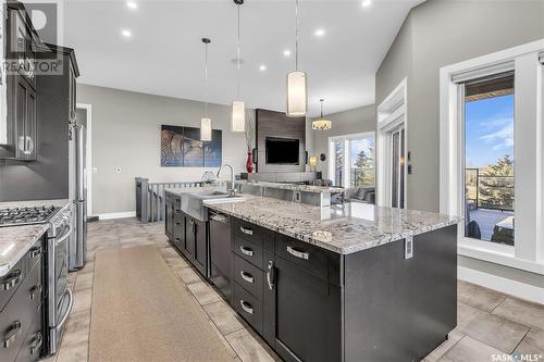 101 Stoney Ridge Crescent, Aberdeen Rm No. 373, SK - Indoor Photo Showing Kitchen With Upgraded Kitchen