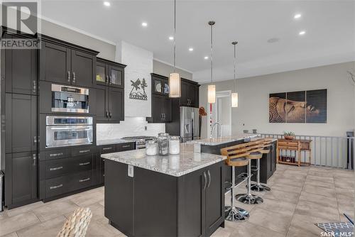 101 Stoney Ridge Crescent, Aberdeen Rm No. 373, SK - Indoor Photo Showing Kitchen With Upgraded Kitchen