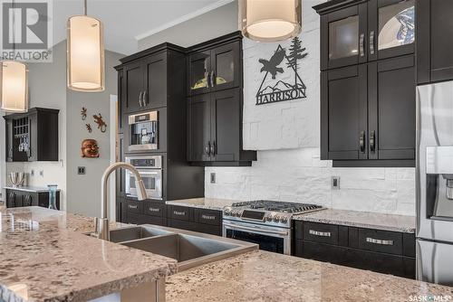 101 Stoney Ridge Crescent, Aberdeen Rm No. 373, SK - Indoor Photo Showing Kitchen With Double Sink With Upgraded Kitchen