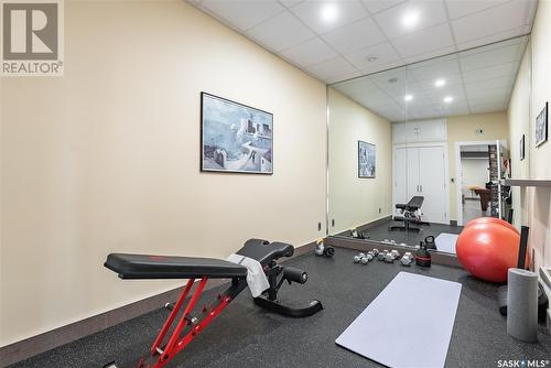 101 Stoney Ridge Crescent, Aberdeen Rm No. 373, SK - Indoor Photo Showing Gym Room