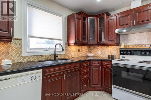 1328 Cawthra Road, Mississauga, ON - Indoor Photo Showing Kitchen With Double Sink