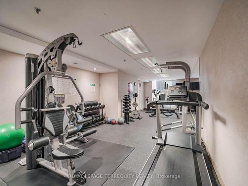 1708-43 Eglinton Ave E, Toronto, ON - Indoor Photo Showing Gym Room