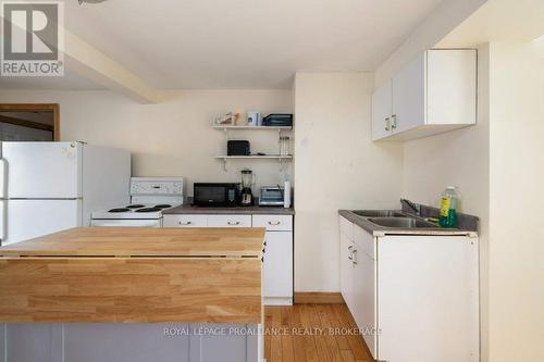 163 Bagot Street, Kingston (Central City East), ON - Indoor Photo Showing Kitchen With Double Sink