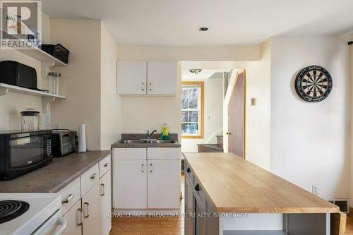 163 Bagot Street, Kingston (Central City East), ON - Indoor Photo Showing Kitchen With Double Sink