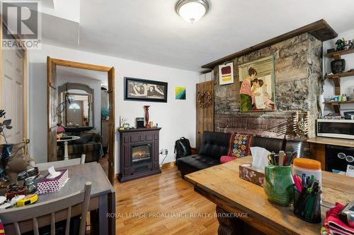 163 Bagot Street, Kingston (Central City East), ON - Indoor Photo Showing Other Room With Fireplace