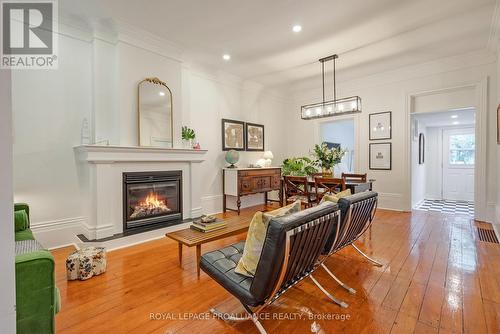 379 College Street, Cobourg, ON - Indoor Photo Showing Living Room With Fireplace