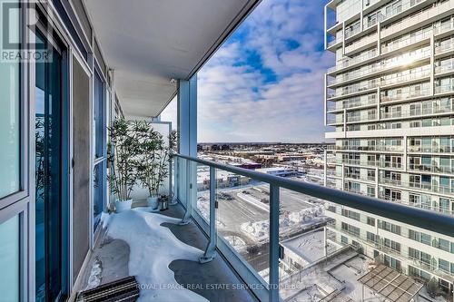 1313 - 55 Speers Road, Oakville, ON - Outdoor With Balcony With Exterior