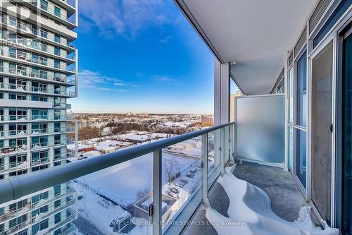 1313 - 55 Speers Road, Oakville, ON - Outdoor With Balcony With View With Exterior