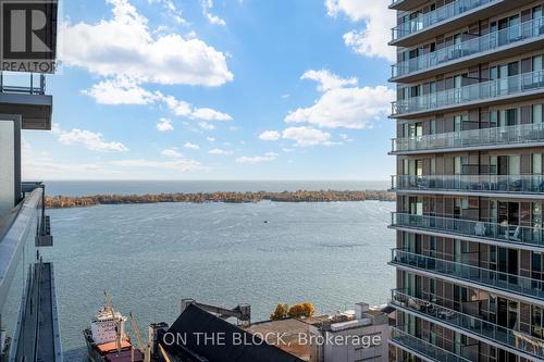 3307 - 20 Richardson Street, Toronto, ON - Outdoor With Body Of Water With Balcony