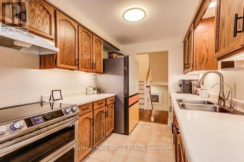 1 - 494 Beechwood Drive, Waterloo, ON - Indoor Photo Showing Kitchen With Double Sink