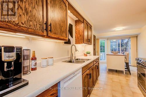 1 - 494 Beechwood Drive, Waterloo, ON - Indoor Photo Showing Kitchen With Double Sink