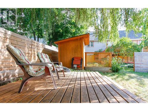 807 Observatory Street, Nelson, BC - Outdoor With Deck Patio Veranda With Exterior