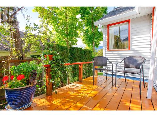 807 Observatory Street, Nelson, BC - Outdoor With Deck Patio Veranda With Exterior