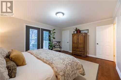 primary bedroom with walk in closet - 68 Beaver Creek Trail, Pembroke, ON - Indoor Photo Showing Bedroom