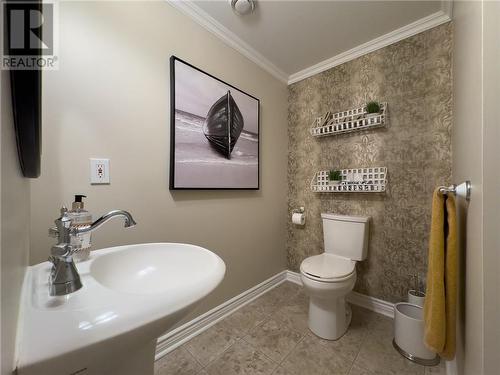 2pc bath in lower level. - 68 Beaver Creek Trail, Pembroke, ON - Indoor Photo Showing Bathroom