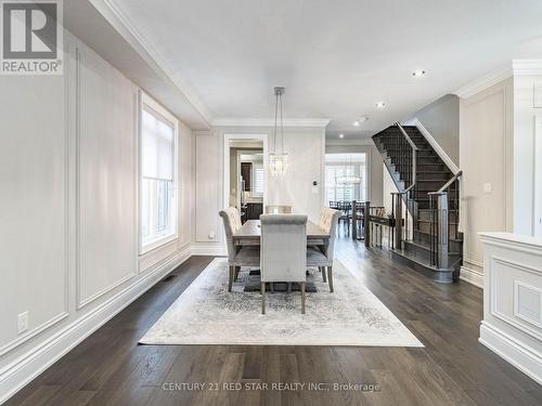 12 Rowley Street, Richmond Hill, ON - Indoor Photo Showing Dining Room