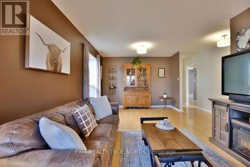 1321 Vincent Crescent, Innisfil, ON - Indoor Photo Showing Living Room With Fireplace