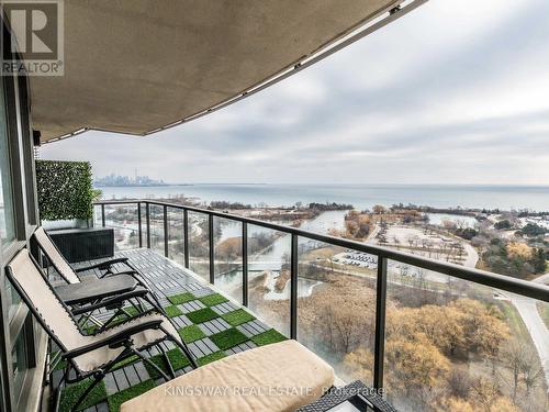 2001 - 2230 Lake Shore Boulevard W, Toronto, ON - Outdoor With Body Of Water With Balcony With View With Exterior